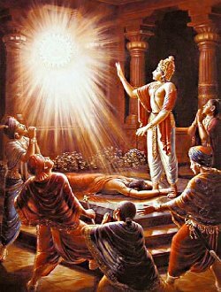 Durvasa Rishi forgiven by Raja Ambarisha
